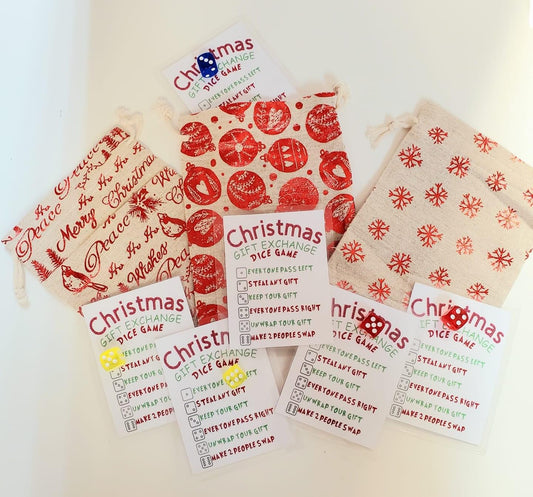 Christmas Dice Game (Gift Exchange)