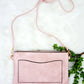 Faux Leather Crossbody Purse