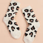 Leopard Fuzzy Socks