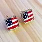Flag Stud Earrings