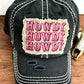 Howdy Distressed Baseball Hat