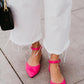Hot Pink Firefly Roll-A-Sole Sandals