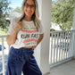 Hit Hard Run Fast Baseball Tee