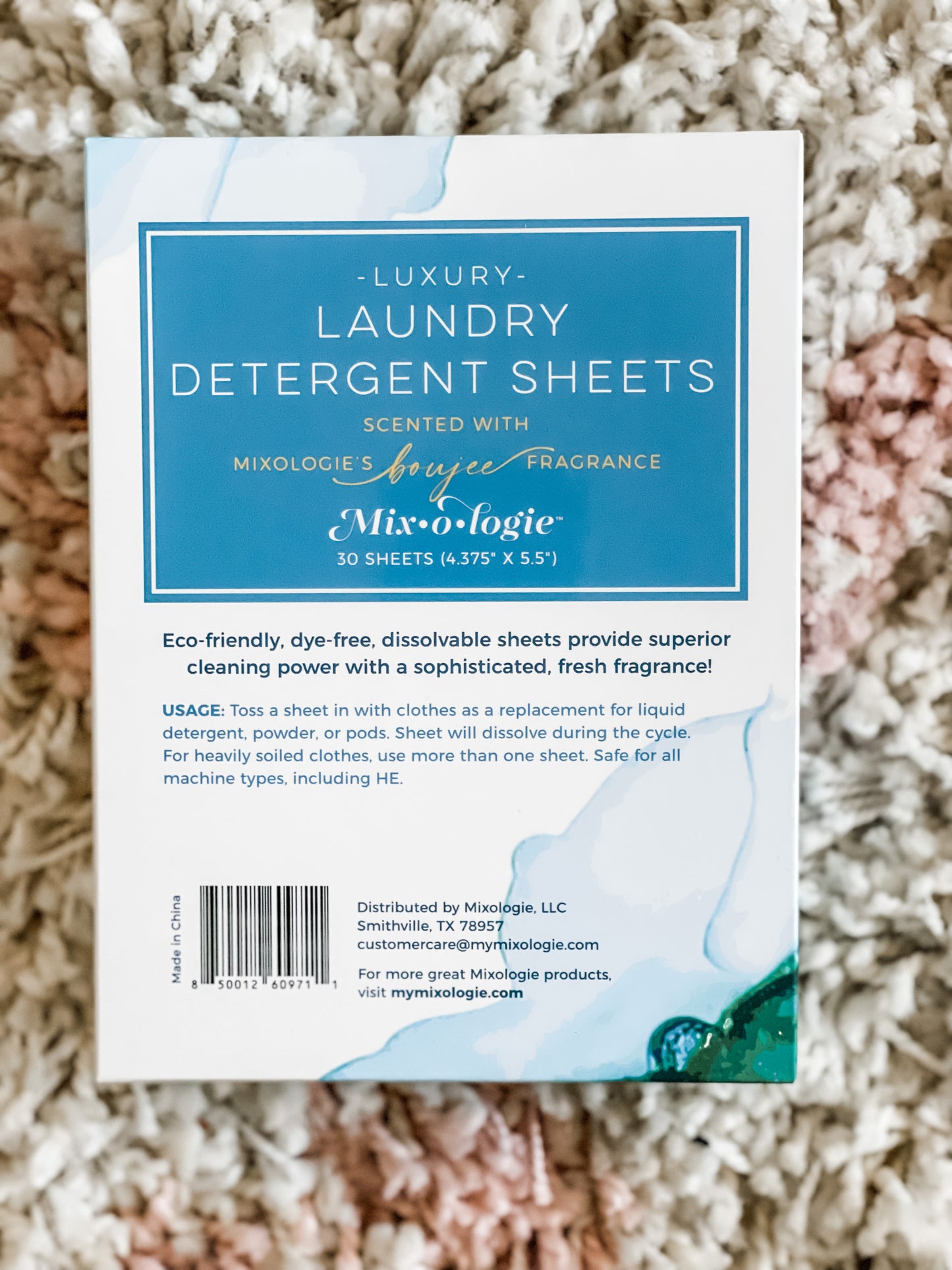 Boujee Laundry Detergent Sheets