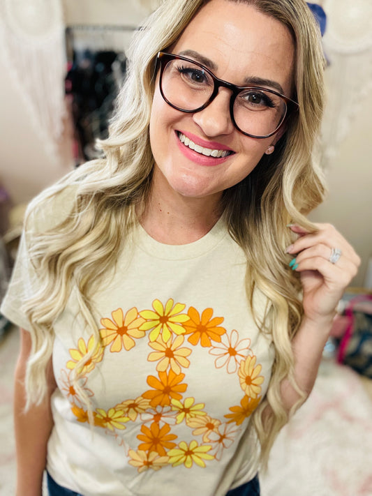 Daisy Peace Tee