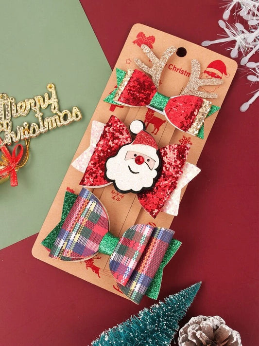 Christmas Hair Bows