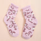 Leopard Fuzzy Socks