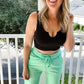 French Terry Wide Leg Lounge Pants