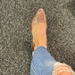 Sparkling Rose' Roll-A-Soles Shoes