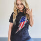 Flag Lightning Bolt Tee