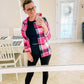 The Presley Pink Flannel Shacket