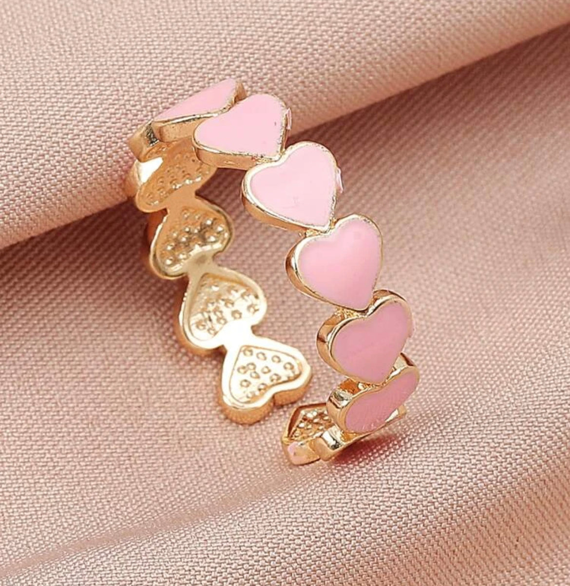 Valentines Heart Rings