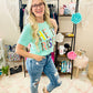 He Is Risen Leopard Tee