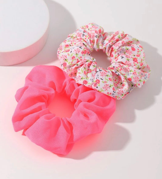 Spring Scrunchies