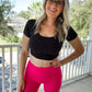 Seamless Ribbed Crop Top