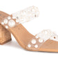 Clear Pearls Divine Sandals