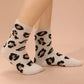 Leopard Fuzzy Socks