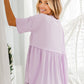 Lavender Babydoll Top