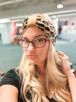 Leopard Earwarmer Headband Wrap