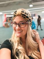 Leopard Earwarmer Headband Wrap