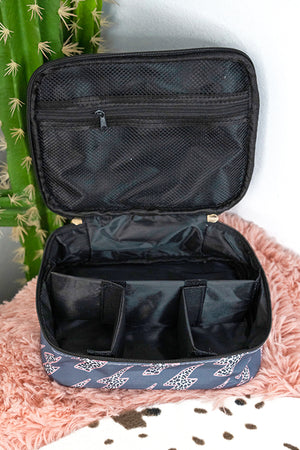 Lightning Leopard Travel Cosmetic Case