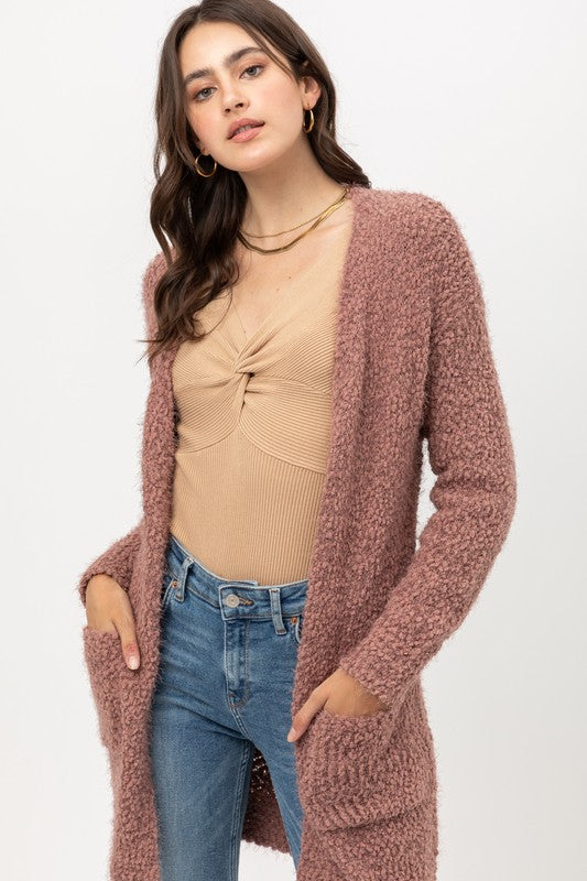 Popcorn Cozy Cardigan