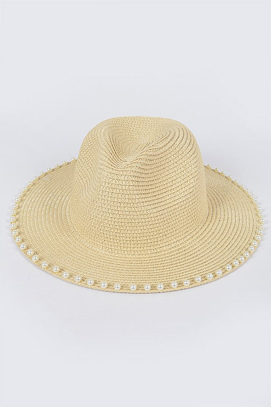 Pearl Straw Hat