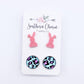 Bunny & Leopard Studs