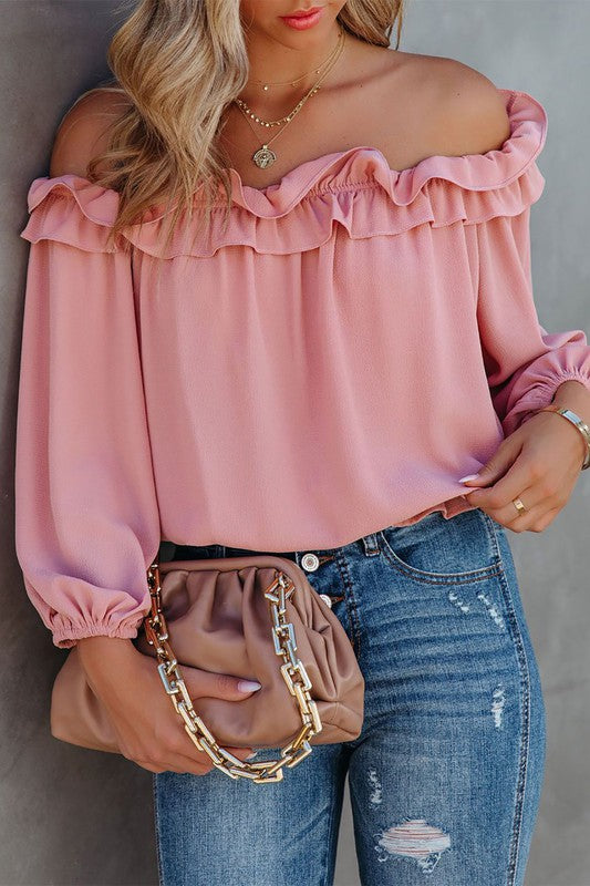Ruffle My Feathers Blouse