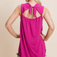 Open Back Tie Tank