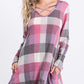 Plaid crisscross dress