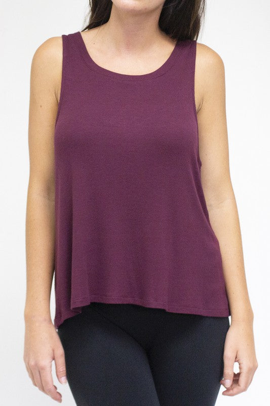 Mini Ribbed Tank