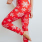 Christmas Leggings - Baby It's Cold Outside Snowflake Leggings