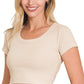 Seamless Ribbed Crop Top