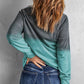 Teal Ombre Pullover