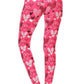 Valentines Pink Heart Leggings