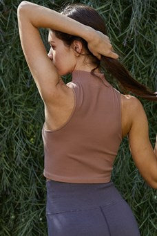 Seamless Turtle Neck Crop Top