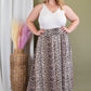 Ribbed V Neck Tank Top